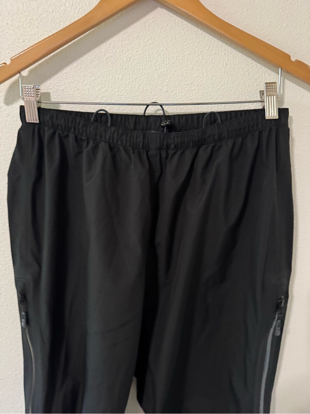 Outdoor Research Gore-Tex Foray Rain Pants Black Lightweight Zip Outseam-Medium - Picture 6 of 14